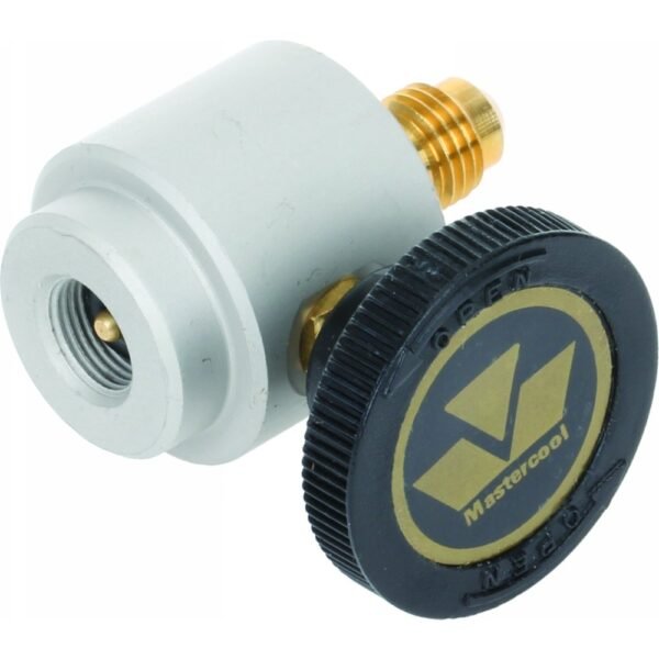Kranelis R600 balionėliui su  7/16″ SAE (F) – 1/4″ SAE (M) Šaldytuvų kraneliai