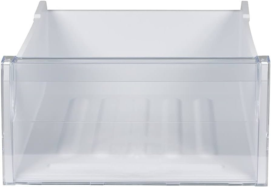 Šaldytuvo WHIRLPOOL/INDESIT vidurinis šaldiklio stalčius,425x222x420mm,orig. Buitinių šaldytuvų laikikliai, stalčiai, lentynos ir kitos plastmasinės detalės