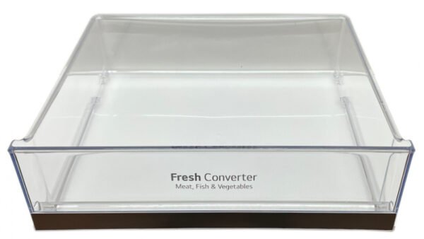 Šaldytuvo LG,daržovių stalčius,473X457X160 mm,orig. Buitinių šaldytuvų laikikliai, stalčiai, lentynos ir kitos plastmasinės detalės