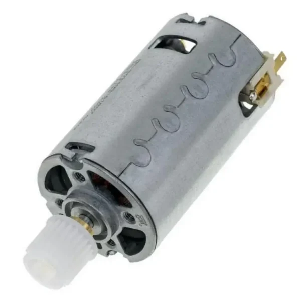 Kavos aparato variklis su dantračiu KENWOOD, DELONGHI. MA-502300-61R07 MOTOR + PULLEY SMALL Kavos aparatų vožtuvai, presai, jungtys, girnos, slėgio davikliai, movos ir kitos dalys