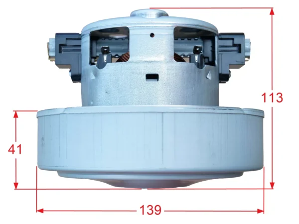 Dulkių siurblio variklis SAMSUNG 1400W, H=112mm, h=35mm, Ø135mm Dulkių siurblių varikliai akumuliatoriai baterijos pakrovėjai