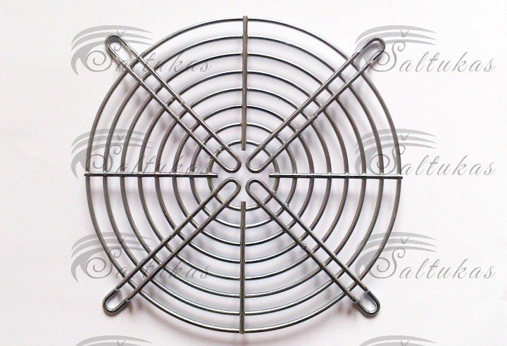 Grotelės ventiliatoriui pritvirtinti, matmenys (295/267/31) ventiliatoriaus d=254mm, H=31 Pramoninių šaldytuvų grotelės ventiliatoriui pritvirtinti