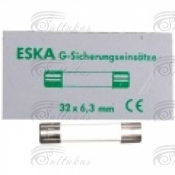 Saugiklis keramikinis 15A, 6,3X32mm, 500V, 10vnt komplektas Mikrobangų krosnelių saugikliai kabliukai apsaugos ir kt detalės