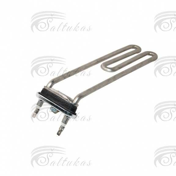 Skalbimo mašinos kaitinimo elementasBOSCH, SIEMENS 2000W, ilgis iki skardelės L=230mm Skalbimo mašinų kaitinimo elementai