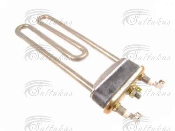 Skalbimo maŠinos kaitinimo elementas ZANUSSI, ELECTROLUX, AEG,  universalus 1950W, ilgis iki skardelės 190mm Skalbimo mašinų kaitinimo elementai