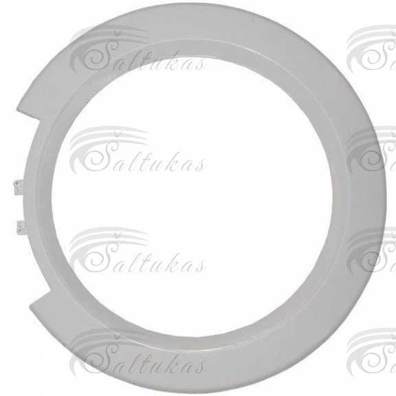 Durų stiklo žiedas BOSCH, SIEMENS, CONSTRUCTA, išorinis, tinka BOSCH MAXX 5, 6, 7 modeliams, orig. Skalbimo mašinų įkrovos durelių rėmeliai ir stiklas