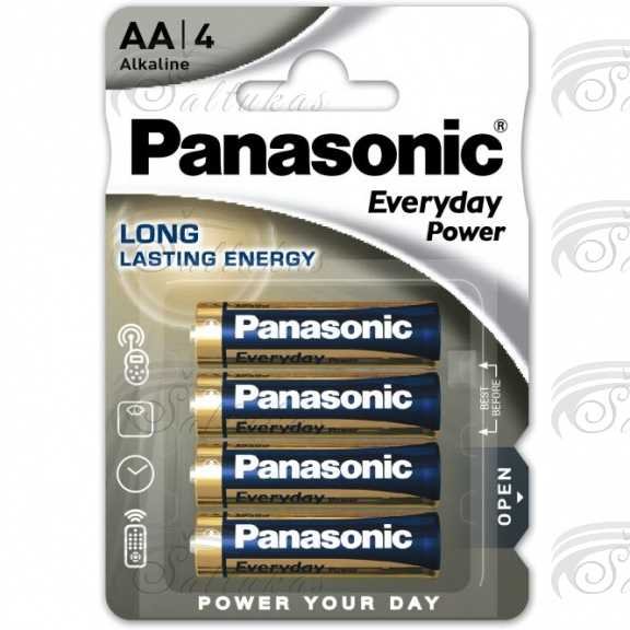 Baterija PANASONIC AA (4 vnt. komplektas) Silikonai klijai izoliacijos baterijos akumuliatoriai Barzdaskučių ,epiliatorių ir kt dalys