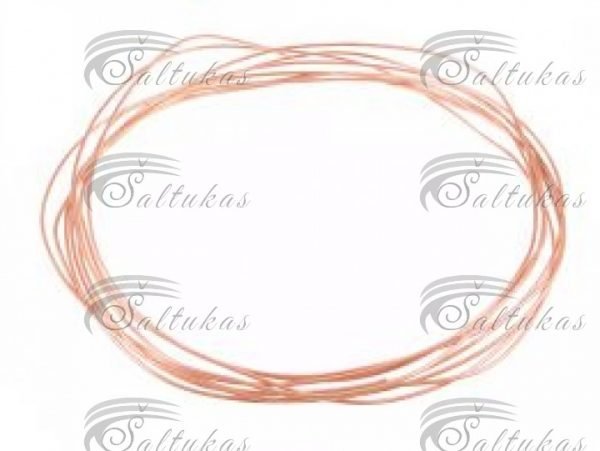 Kapiliarinis vamzdelis CU – 3,0mm x 4,8mm, (kaina 1m) Šaldytuvų kapiliariniai vamzdeliai, variniai vamzdeliai ir jų izoliacijos