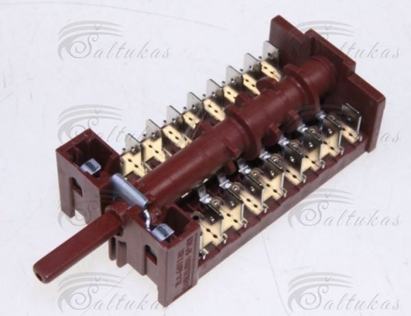 Viryklės ARCELIK ,BEKO ,BLOMBERG perjungėjas (jungiklis) 7 (6+0) padėčių, 220-240V, 16A, 7 padėčių orig. Elektrinių viryklių perjungėjai,jungikliai taimeriai