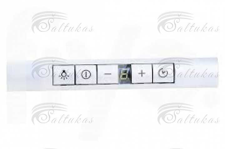 Gartraukio BOSCH, SIEMENS valdymo panelė, suprogramuota, 145x21x14mm, sidabrinės spalvos Gartraukių filtrai varikliai ir kt dalys