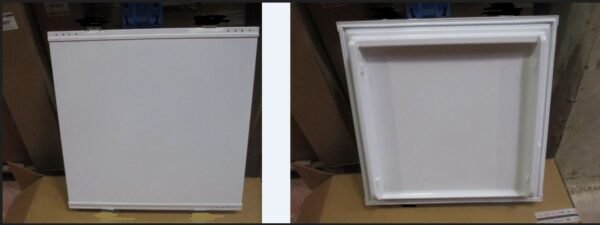 Šaldytuvo BEKO/GRUNDIG/ARCELIK durys komplekte,58.7cm x 65cm,orig. Šaldytuvų durų tarpinės ir kt