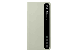 Telefono S21 FE dėkliukas originalus OLIVE GREEN originalas Telefonų, video kamerų akumuliatoriai dėkliukai apsaugiai stiklai ir kt dalys