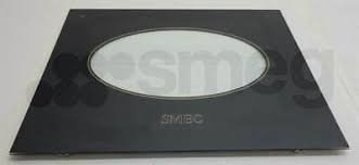 Orkaitės SMEG priekinis durų stiklas orig.480X595MM. Orkaičių durų stiklai ,kaitlenčių stiklokeramikiniai paviršiai