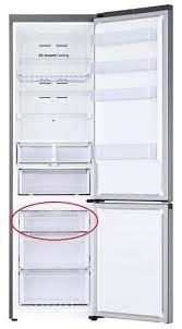 Šaldytuvo SAMSUNG viršutinis šaldiklio stalčius orig.466x130x365mm Buitinių šaldytuvų laikikliai, stalčiai, lentynos ir kitos plastmasinės detalės