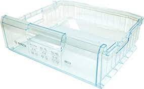 Šaldiklio BOSCH/SIEMENS viršutinis ištraukiamas stalčius Buitinių šaldytuvų laikikliai, stalčiai, lentynos ir kitos plastmasinės detalės