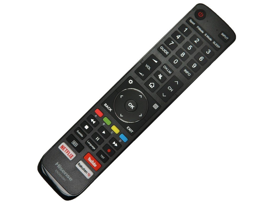 Televizoriaus HISENSE pultelis. EN3AA39H REMOTE CONTROL Televizorių , vartų oro valdymo pulteliai ir kt dalys