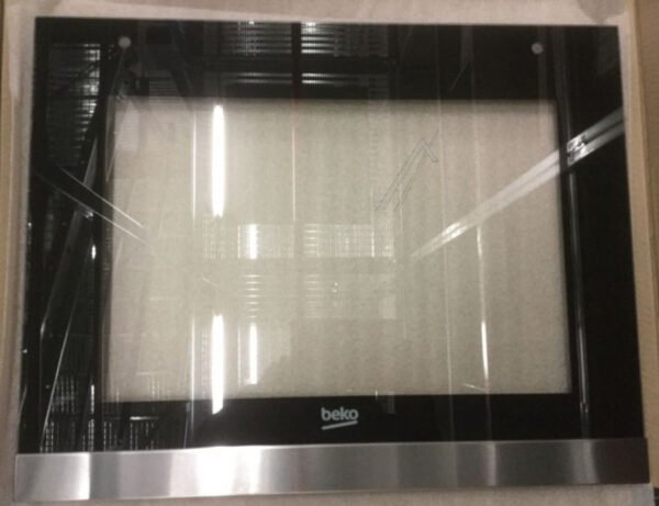 Orkaitės BEKO, BLOMBERG išorinis durų stiklas Orkaičių durų stiklai ,kaitlenčių stiklokeramikiniai paviršiai