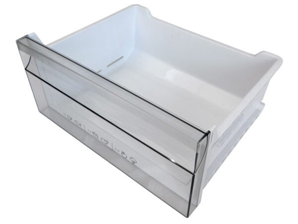 Šaldytuvo SHARP,VESTEL viršutinis,vidurinis šaldiklio stalčius.UPPER BASKET GR/373(TRA.WHGRAY)SHRPSR Buitinių šaldytuvų laikikliai, stalčiai, lentynos ir kitos plastmasinės detalės