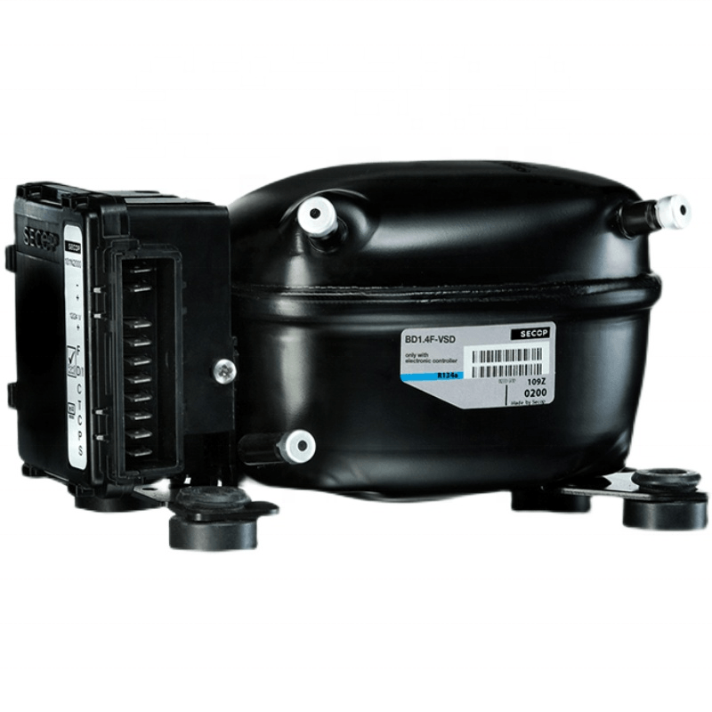 Compressor BD1.4F-VSD.2, R134a, LBP/MBP/HBP 12/24V DC/100-240V AC 50/60 Hz Pramoninių šaldytuvų kompresoriai