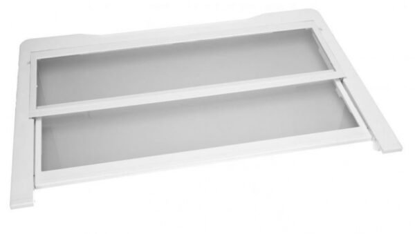 Šaldytuvo LG lentynėlė, 595 x 400 mm,orig. Buitinių šaldytuvų laikikliai, stalčiai, lentynos ir kitos plastmasinės detalės