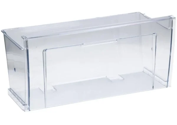 Šaldytuvo WHIRLPOOL/INDESIT apatinis šaldiklio stalčius Buitinių šaldytuvų laikikliai, stalčiai, lentynos ir kitos plastmasinės detalės