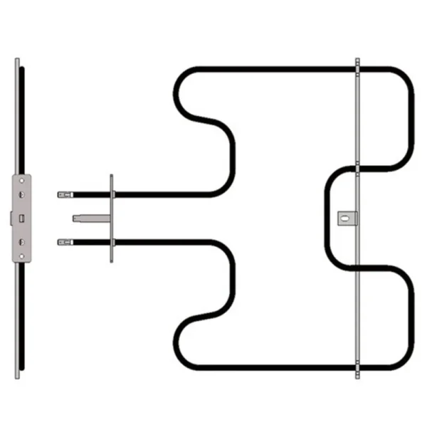 Orkaitės IKEA,WHIRLPOOL/INDESIT viršutinis kaitinimo elementas,orig. Orkaičių kaitinimo elementai