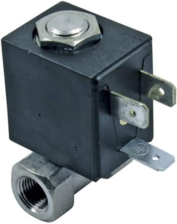 Kavos aparato SAECO,PHILIPS selenoidinis vožtuvas. SOLENOID VALVE G1/8-G1/8 DN2 230V 9VA EPDM PX Kavos aparatų vožtuvai, presai, jungtys, slėgio davikliai, movos ir kitos dalys