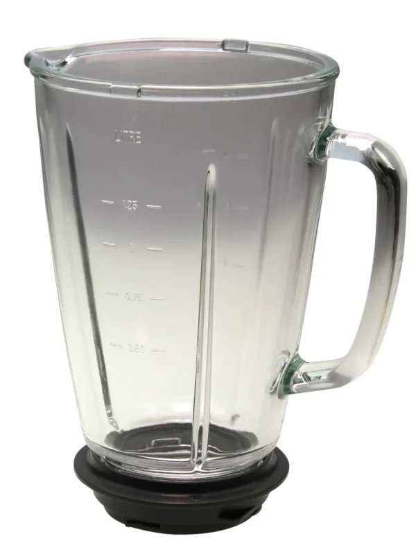 Blenderio TEFAL,MOULINEX stiklinis indas,1250ml Blenderių, mikserių,virtuvinių kombainų, pjaustyklių,duonkepių ir kitų aparatų dalys