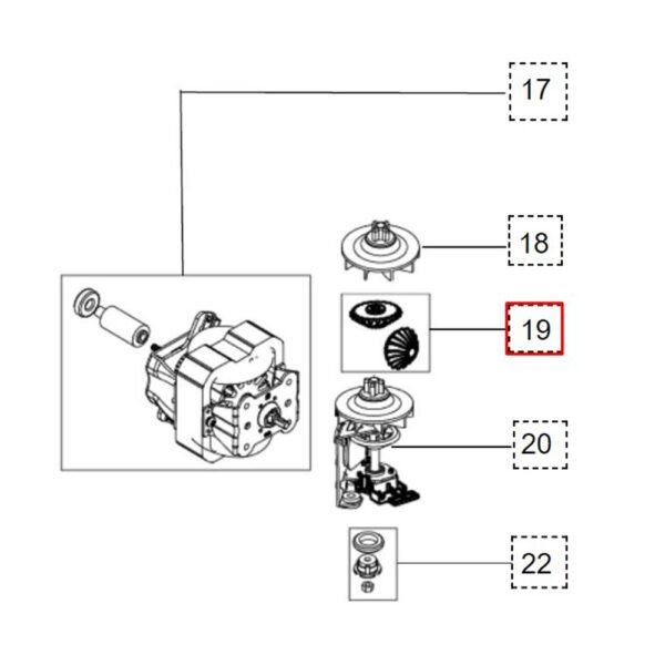 Virtuvinio kombaino DELONGHI dantračių komplektas,2vnt Blenderių, mikserių,virtuvinių kombainų, pjaustyklių,duonkepių ir kitų aparatų dalys