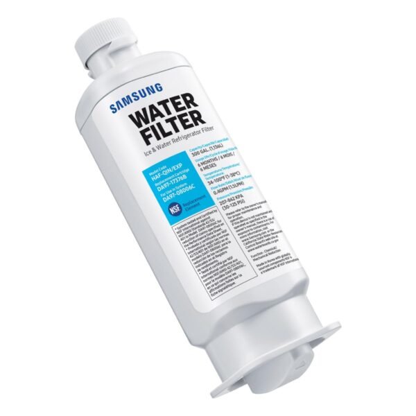 Vandens filtras HAF-QIN/EXP šaldytuvui SAMSUNG,orig. Šaldytuvų vandens filtrai,sklendės,ledukų talpos, žarnos ir kitos dalys