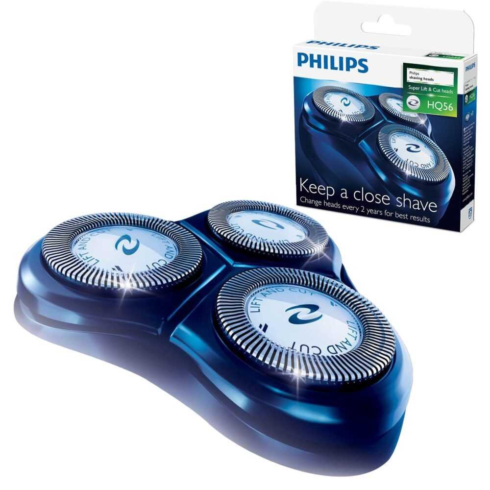 Barzdaskutės galvutė Philips HQ56/50. PHILIPS SUPER REFLEX 3 SHAVING HEADS Silikonai klijai izoliacijos baterijos akumuliatoriai Barzdaskučių ,epiliatorių ir kt dalys
