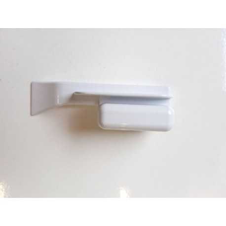 Šaldytuvo WHIRLPOOL/INDESIT kairys  lentynos laikiklis. C00284296 GLASS SUPPORT LEFT Buitinių šaldytuvų laikikliai, stalčiai, lentynos ir kitos plastmasinės detalės