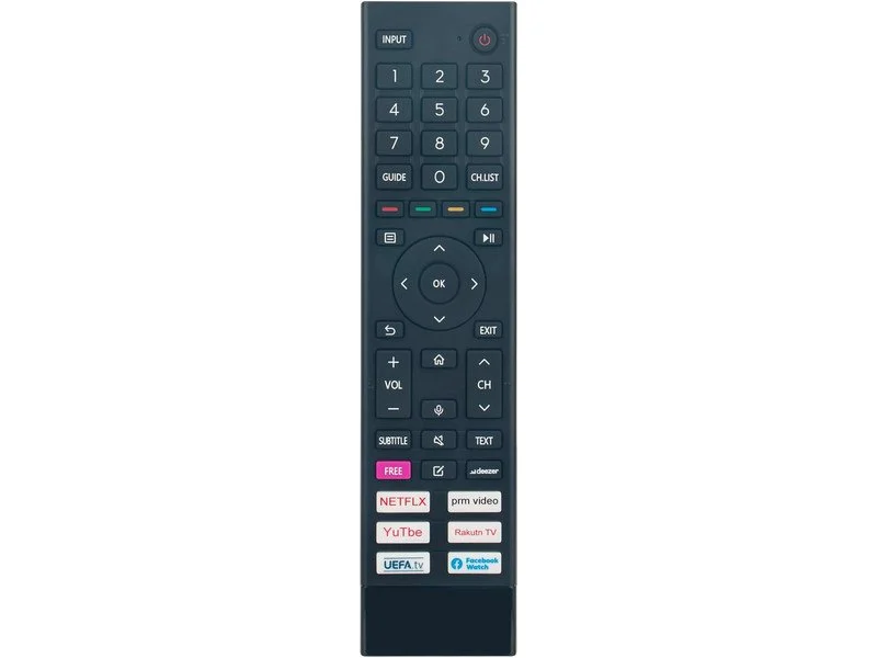 Televizoriaus HISENSE pultelis. REMOTE CONTROL ERF3B80H(0012) Televizorių , vartų oro valdymo pulteliai ir kt dalys