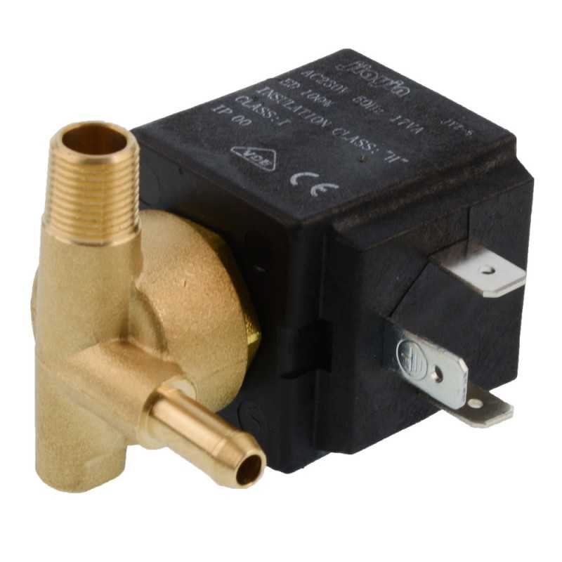 Philips 423902277671 Solenoidinis vožtuvas Jiayin JYZ-5 230V 17VA garų generatoriui,alterntyva . SVC E-VALVE 7 BAR 423901013830 Kavos aparatų vožtuvai, presai, jungtys, slėgio davikliai, movos ir kitos dalys