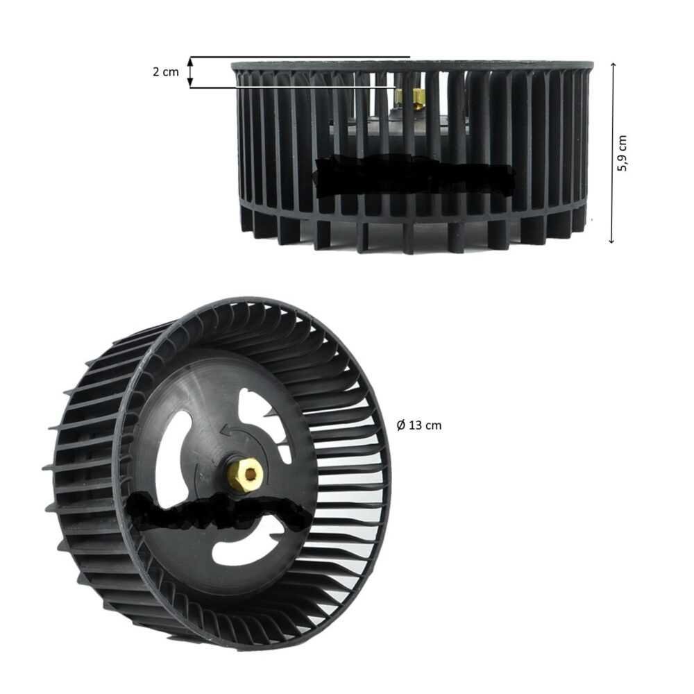 Gartraukio FABER sparnuotė dešinės pusės. RIGHT ROTOR (V2) (4120780) INCA Gartraukių filtrai varikliai ir kt dalys