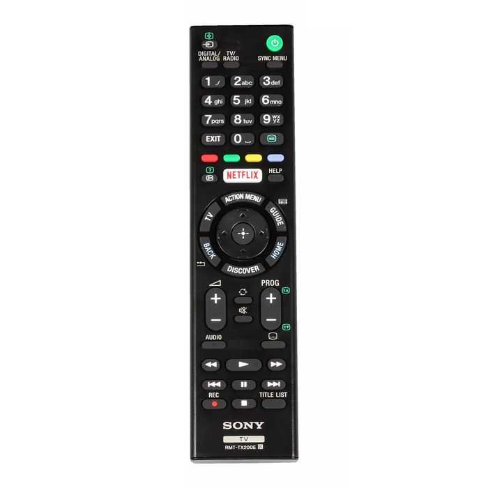 Televizoriaus SONY pultelis. RMF-TX201ES REMOTE CONTROL Televizorių , vartų oro valdymo pulteliai ir kt dalys