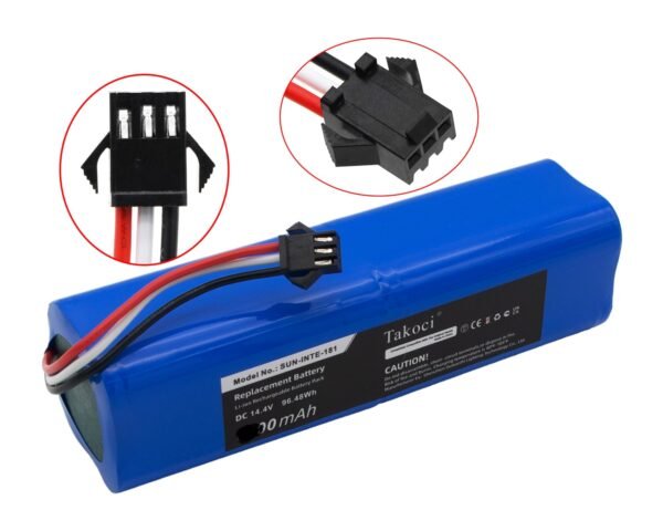 14,4V-5200MAH COMPATIBLE LI-ION BATTERY FOR PROSCENIC ROBOT HOOVER,ALTERNATIVE Dulkių siurblių varikliai akumuliatoriai baterijos pakrovėjai