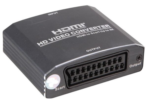 SCART TO HDMI CONVERTER. Kompiuterių, planšečių, žaidimo konsolių, echolotų (iPad, Tab) dalys Wi-Fi adapteriai