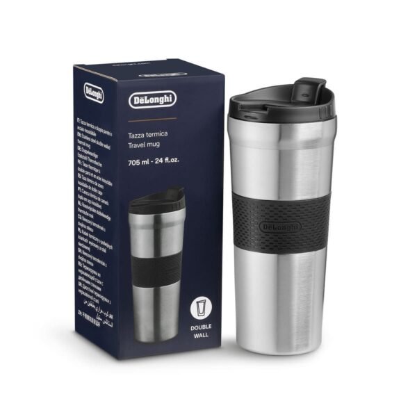 DLSC083 DOUBLE WALL STAINLESS STEEL TRAVEL MUG, 705 ML