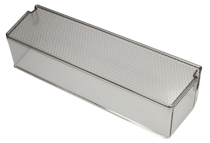 Šaldytuvo SAMSUNG apatinė durų lentynėlė,orig. GUARD BOTTLE;BRB6000A,GPPS,T3,TP GRAY Buitinių šaldytuvų laikikliai, stalčiai, lentynos ir kitos plastmasinės detalės