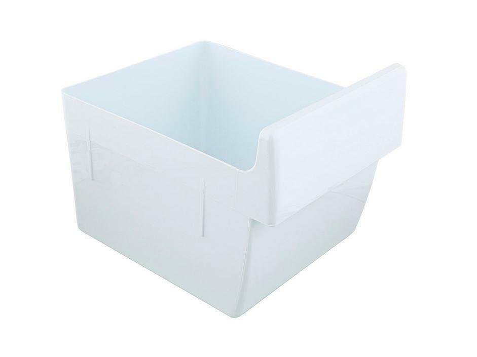 Refrigerator ZANUSSI, FRIGIDAIRE, REX vegetable-fruit drawer, white, 290x230x230mm, orig. Buitinių šaldytuvų laikikliai, stalčiai, lentynos ir kitos plastmasinės detalės