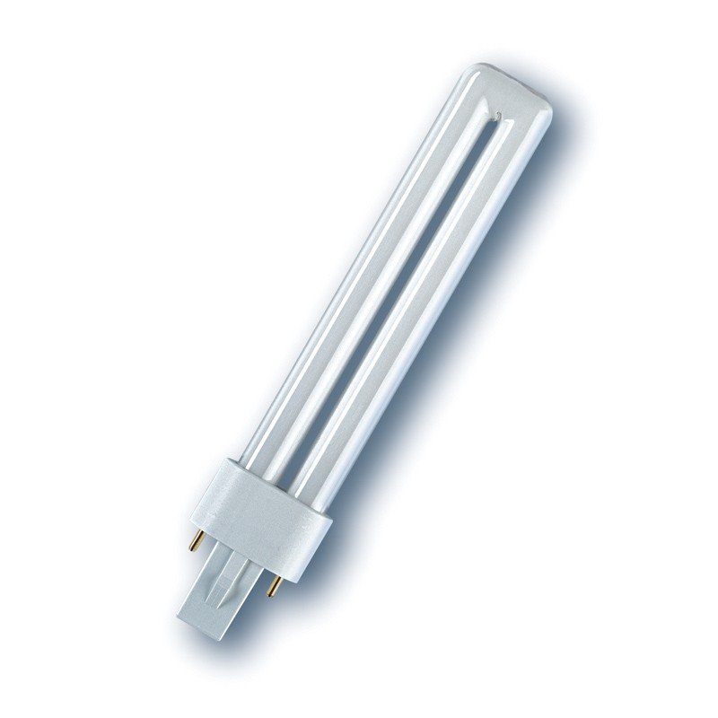 OSRAM EKO LEMPA, ŠALTA BALTA (4000K) G23, 11 W. DULUX LED S EM & AC MAINS V 6W 830 G23 Šaldytuvų šaldiklių automobilinės buitinės pramoninės šaldymo įrangos dalys