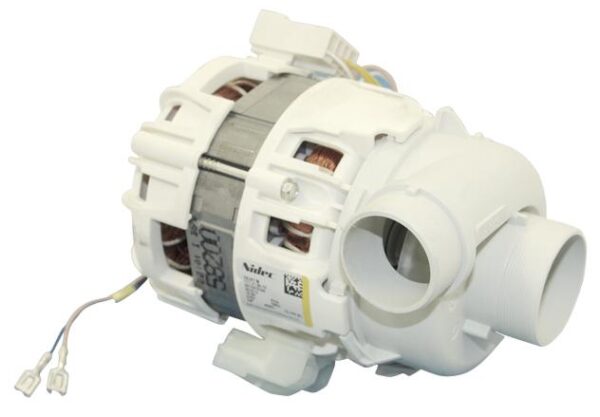 Indaplovės siurblys AEG, ELECTROLUX, ZANUSSI, 4+2 kont., Ø40mm padavimas, Ø34mm išmetimas, 3µF, 230V, 50Hz.EE267M RECIRCULATION PUMP MOTOR - Image 2