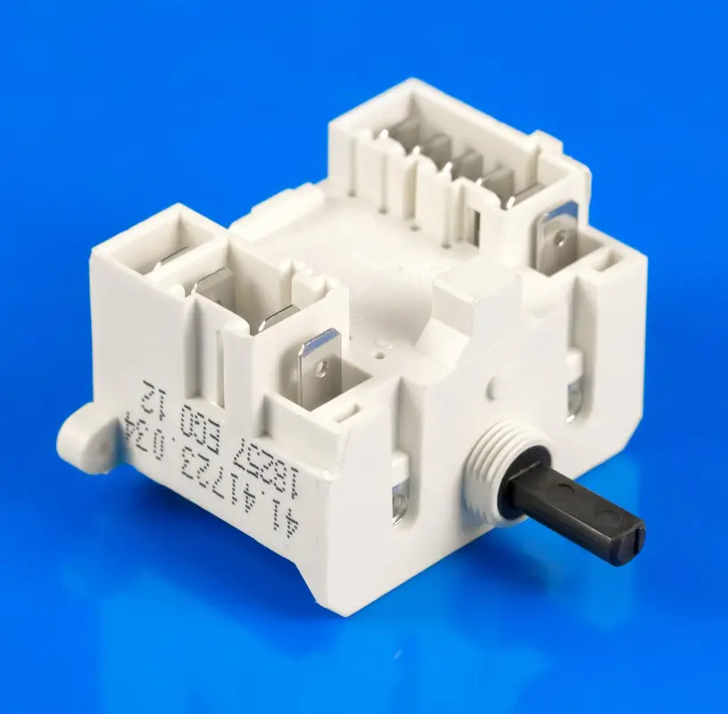 Orkaitės BEKO, BLOMBERG padėčių perjungėjas (komutatorius), 13A, 230V, 10 kontaktų, 7 padėtys (6+0). EGO SINGLE SWITCH41.41723.034 Elektrinių viryklių perjungėjai,jungikliai taimeriai