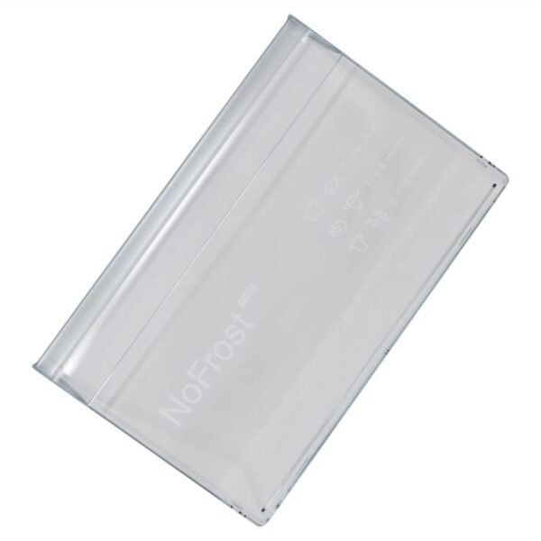 Šaldytuvo BOCH ,SIEMENS šaldiklio stalčiaus priekinė BIG BOX panelė,apie 40,2 cm x maždaug 25,8 cm