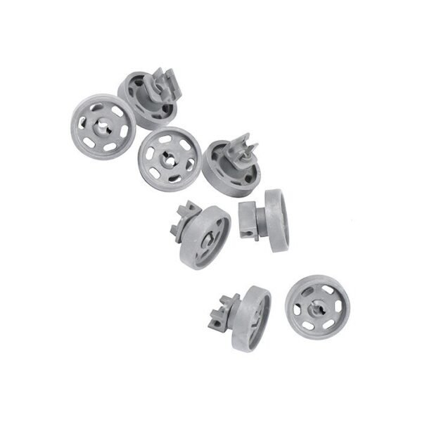 Indaplovės AEG, ELECTROLUX apatinio indų krepšelio ratukų komplektas, 8 vnt.orig. BASKET ROLLER,BOTTOM,8 X - Image 5