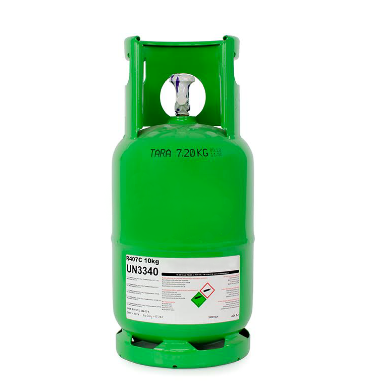 Freonas R407C 11.4kg, kaina pateikta be taros, + tara 29 eur Šaldymo agentai ir tepalai