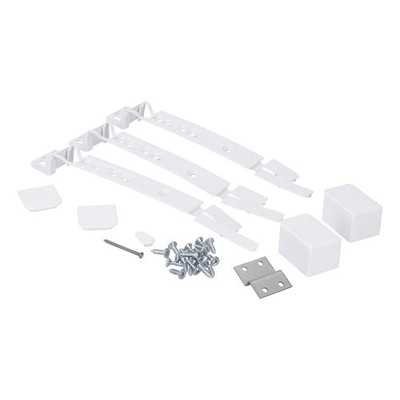 Įmontuojamo šaldytuvo AEG, ELECTROLUX, ZANUSSI durų montavimo rinkinys, orig Šaldytuvų durų vyriai fasado montavimo komplektai