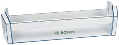 Šaldytuvo durų lentynėlė BOSCH, SIEMENS, 470x125x100mm, orig. Buitinių šaldytuvų laikikliai, stalčiai, lentynos ir kitos plastmasinės detalės