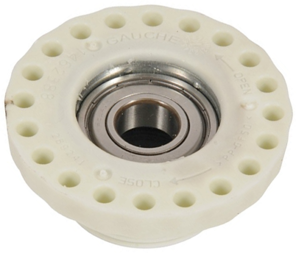 Guolinė AEG, ELECTROLUX, ZANUSSI, AEG, Arthur Martin, Castor, Corbero, Electrolux, Elektro Helios, Far, Faure, Husqvarna, Lloyds, Matura, Neckermann, Privileg, Quelle, Rex, Rondo, Rosenlew, V-Zug, Zanker, Zanussi, Zoppas, dešinės pusės sriegis, 6204 ZZ guolis